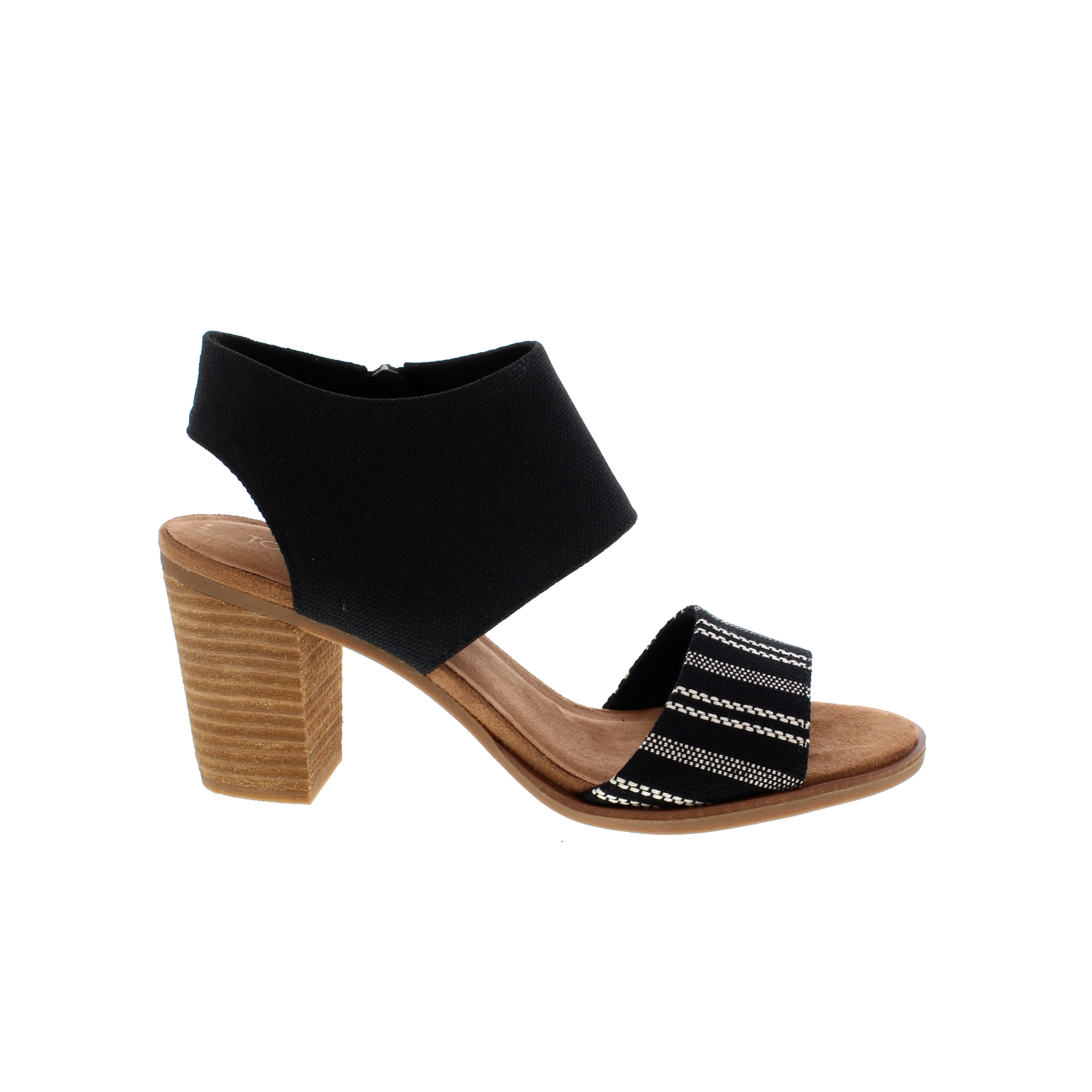 Toms Majorca Cutout 10017899 Black Sole City Shoes