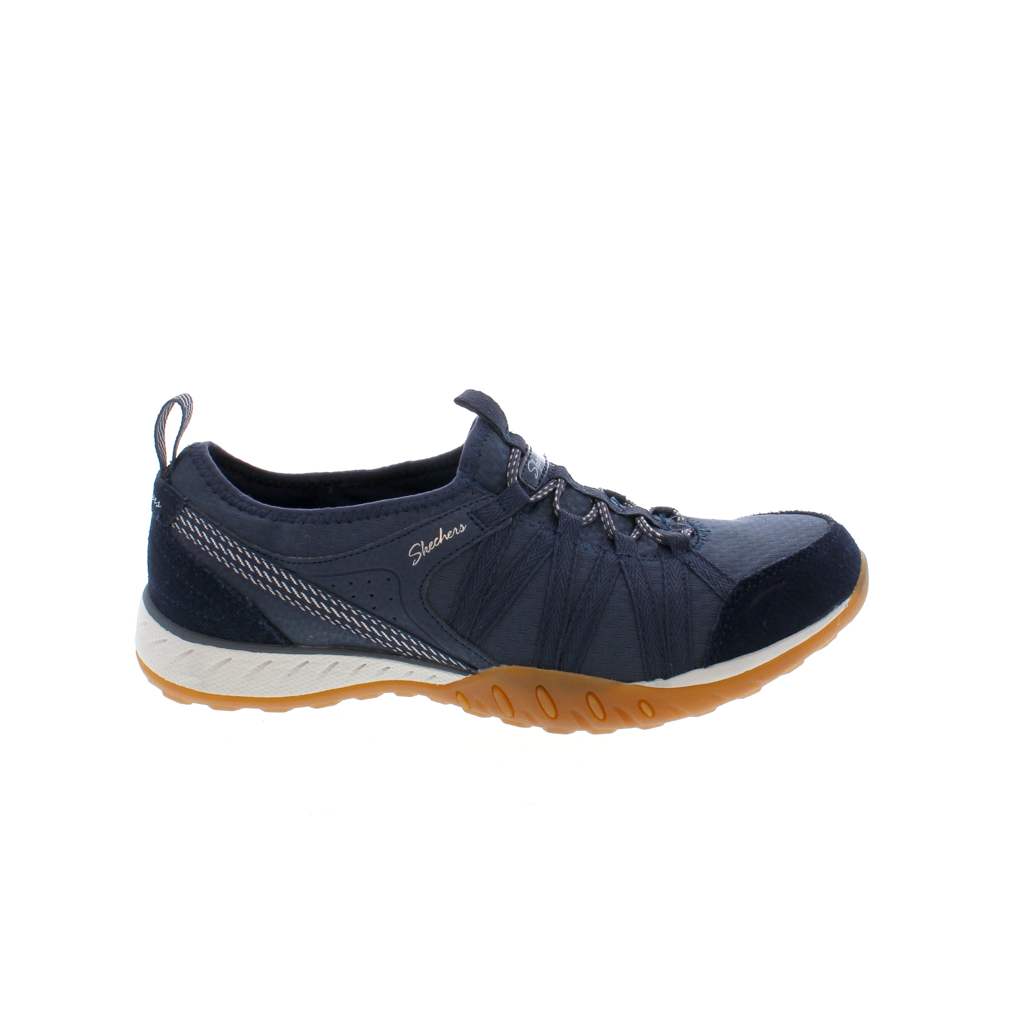 Skechers Breathe Easy Rugged Navy Sole City Shoes