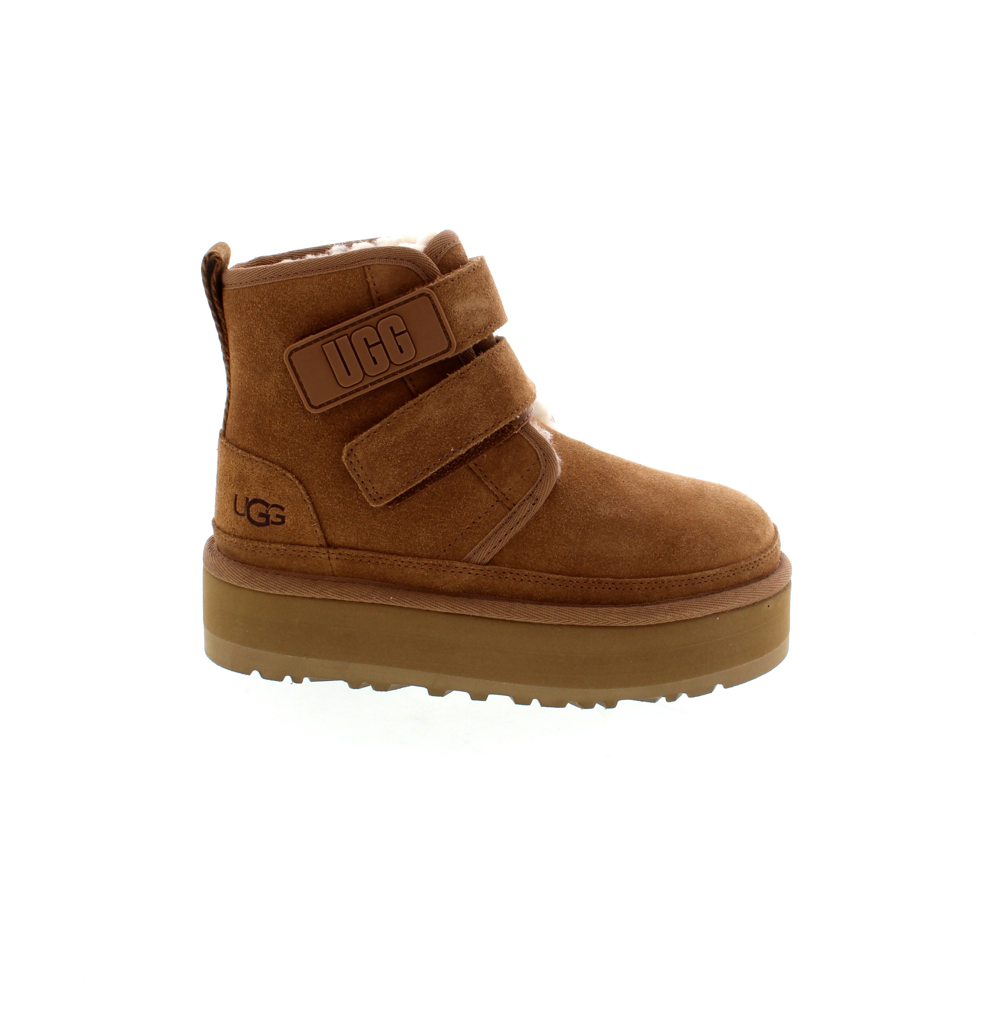 Womens UGG® Neumel Platform Chelsea Boot - Chestnut