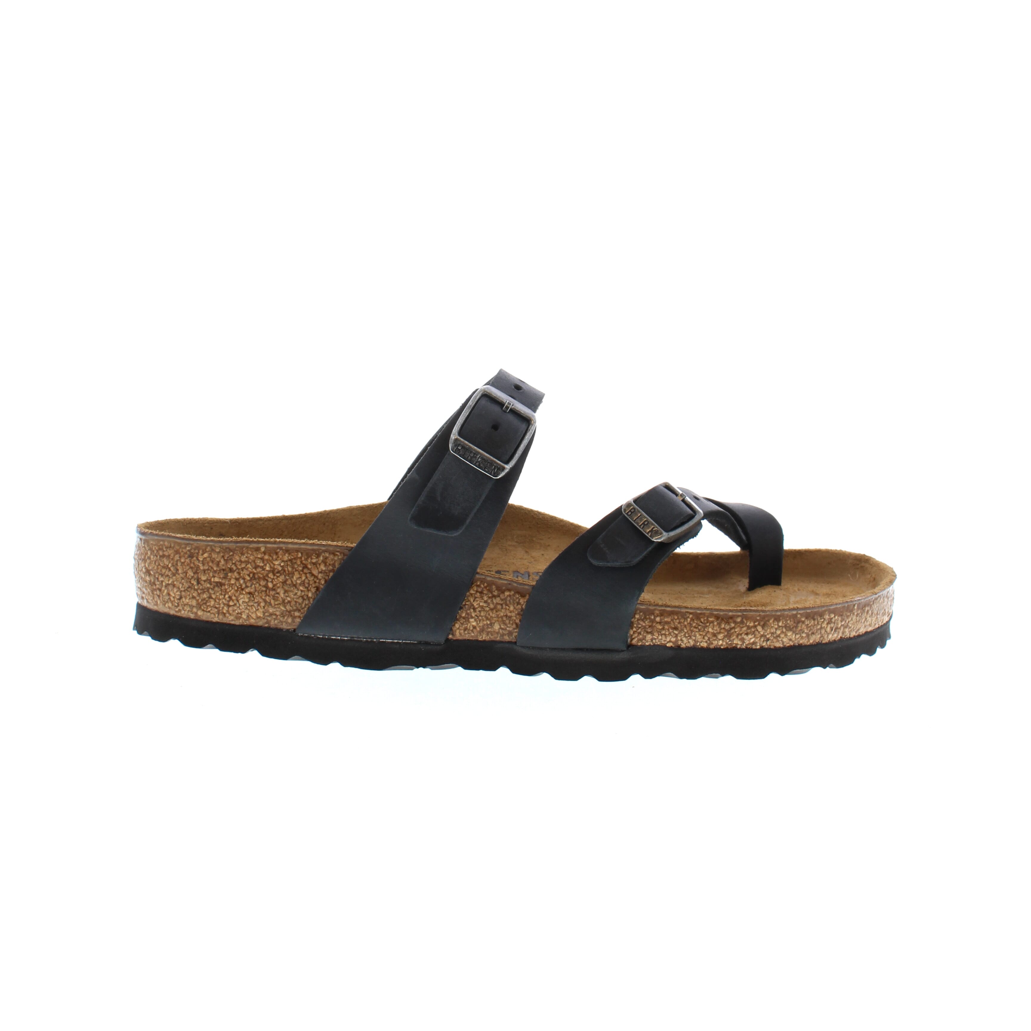 Birkenstock Mayari Oiled Leather Black Regular Fit 39