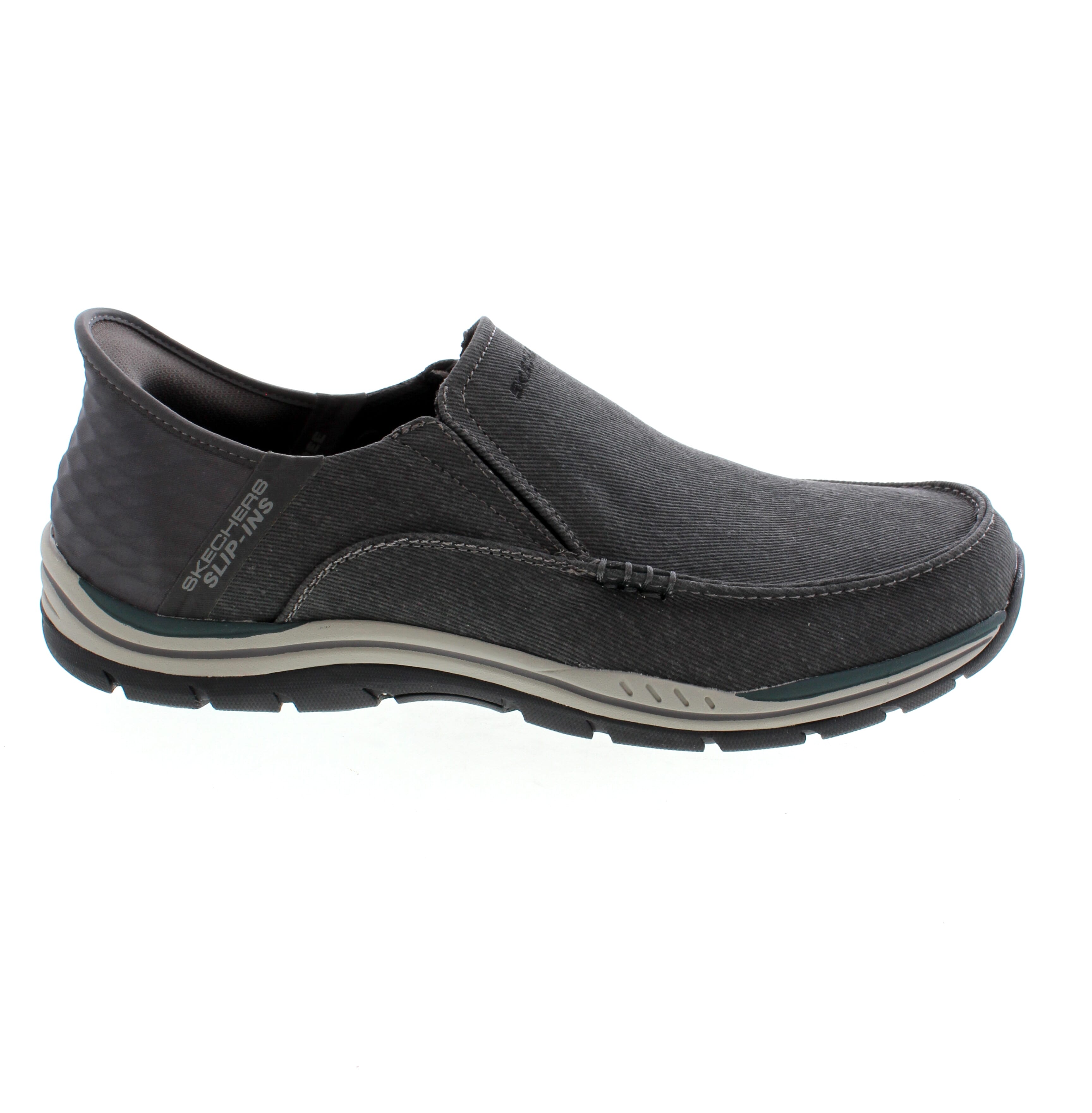 Black skechers dress shoes clearance