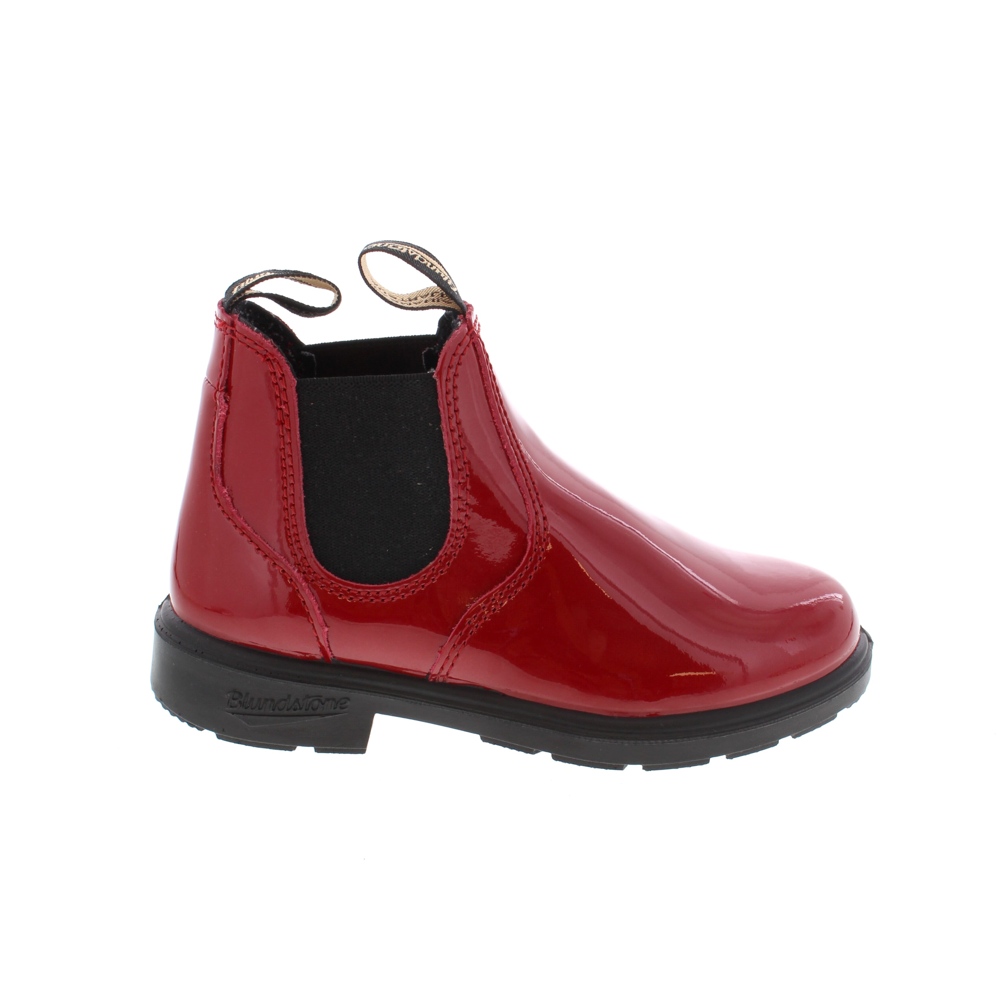 Blundstone 2253 Kids Red Patent Sole City Shoes