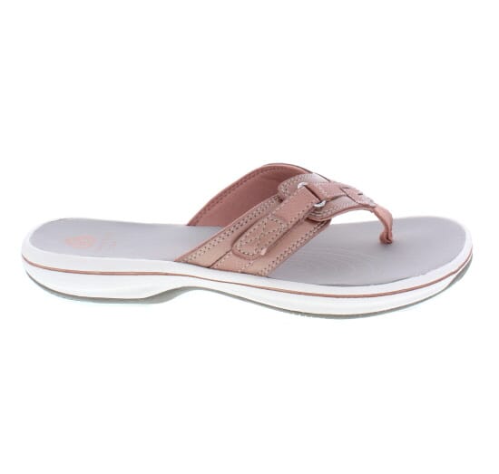Clarks Breeze Sea Rose Gold Sole City Shoes
