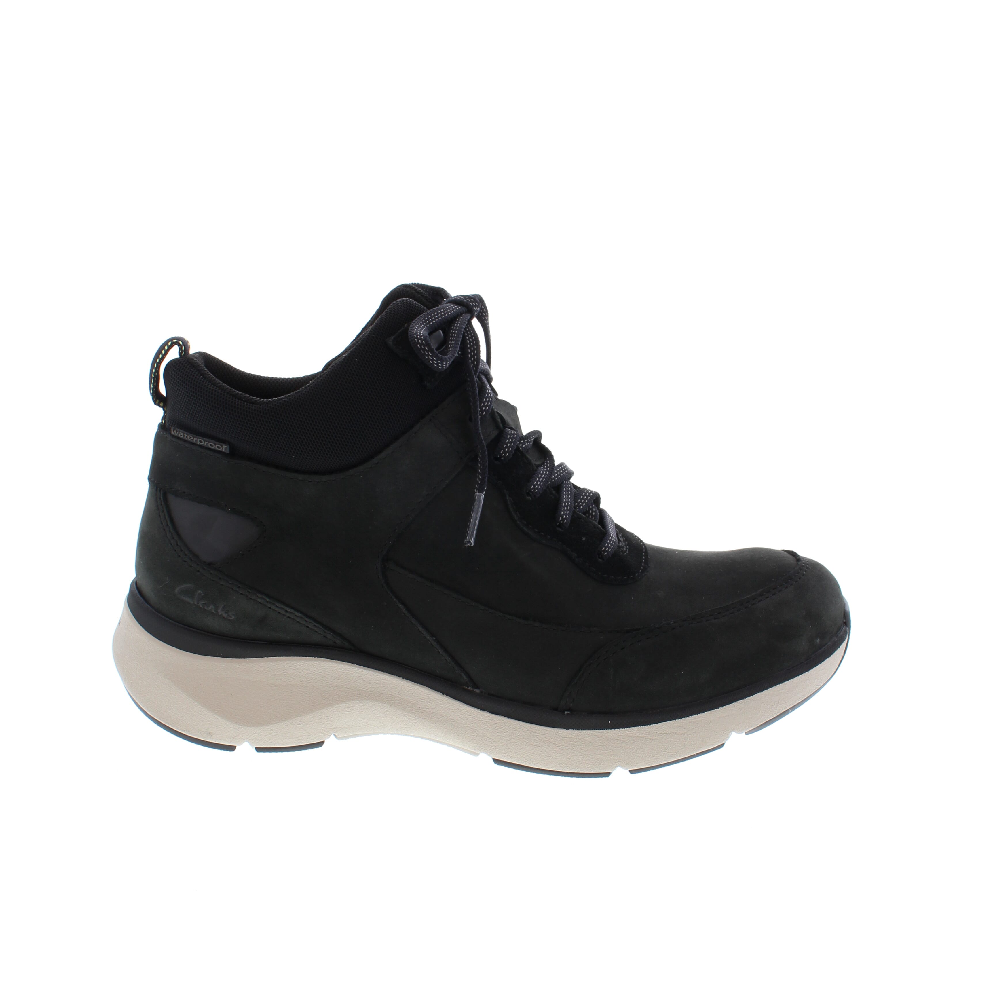 Clarks Wave 2.0 Mid Black Sole City Shoes