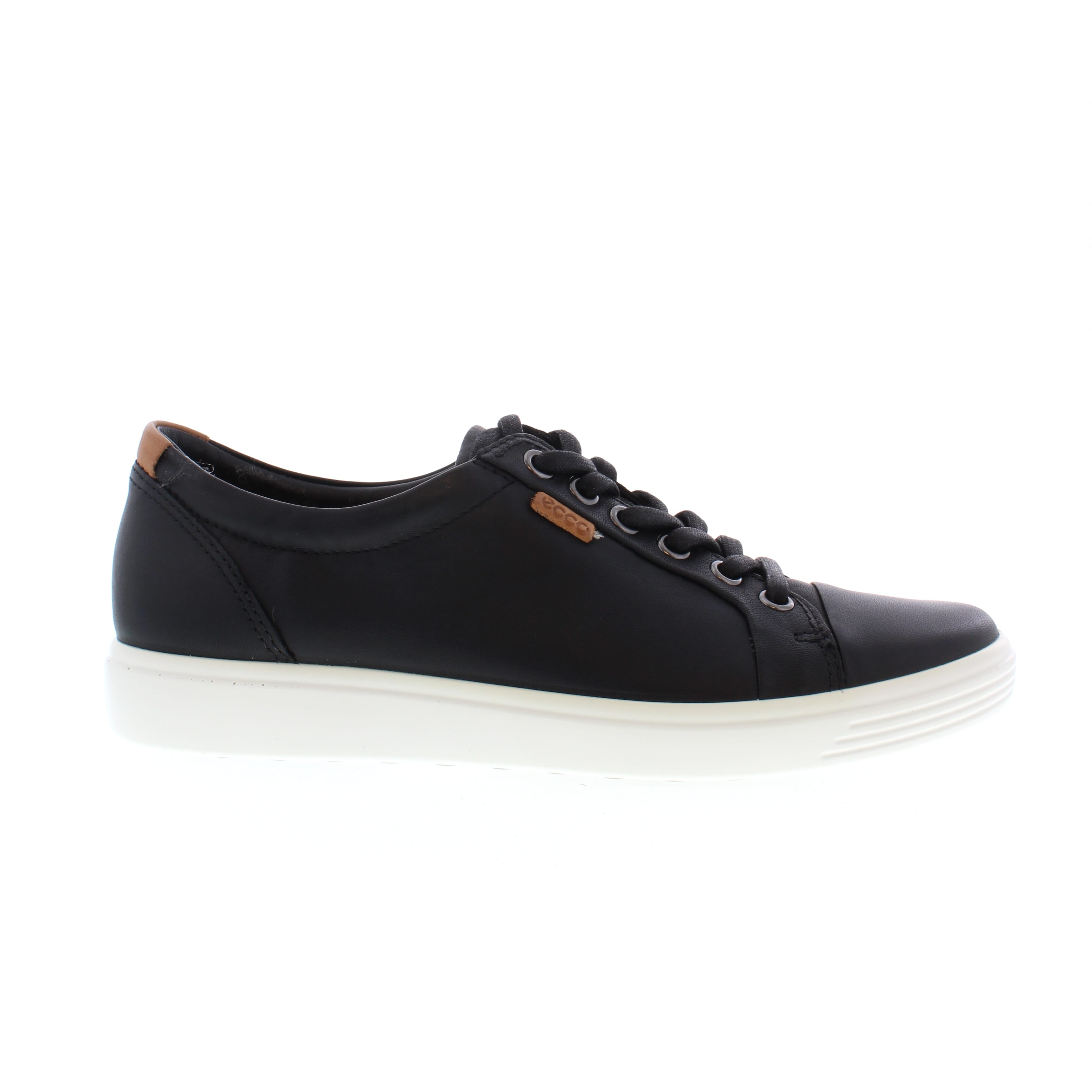 ECCO Soft 7 Sneaker 430003 Black Sole City Shoes