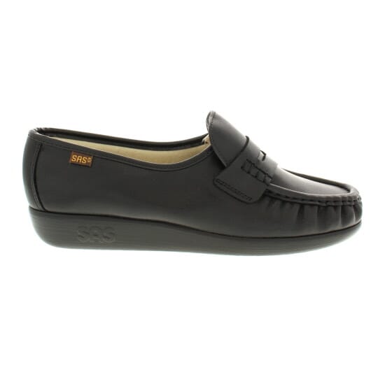 SAS Classic Black Sole City Shoes