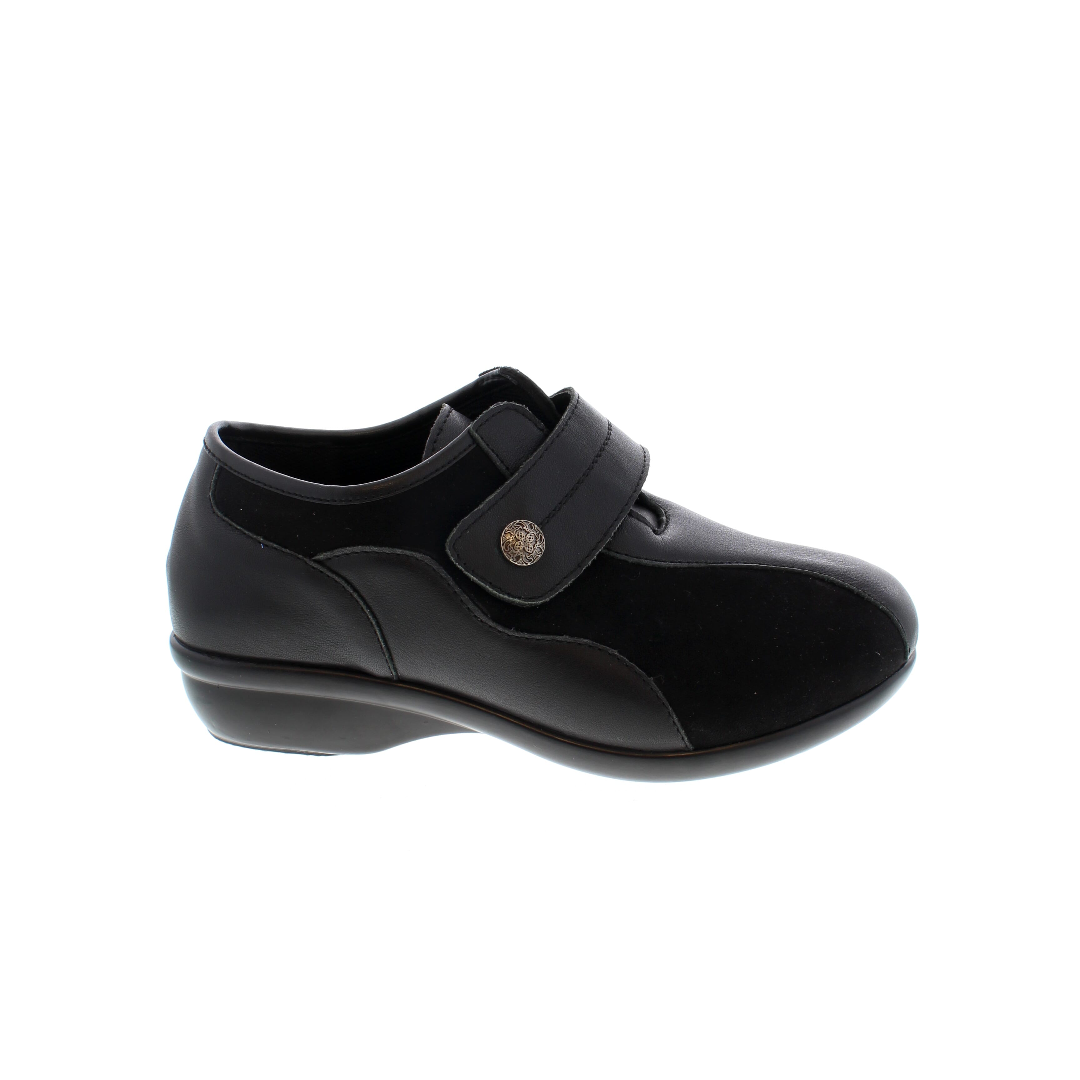 Propet Diana Strap Black Sole City Shoes