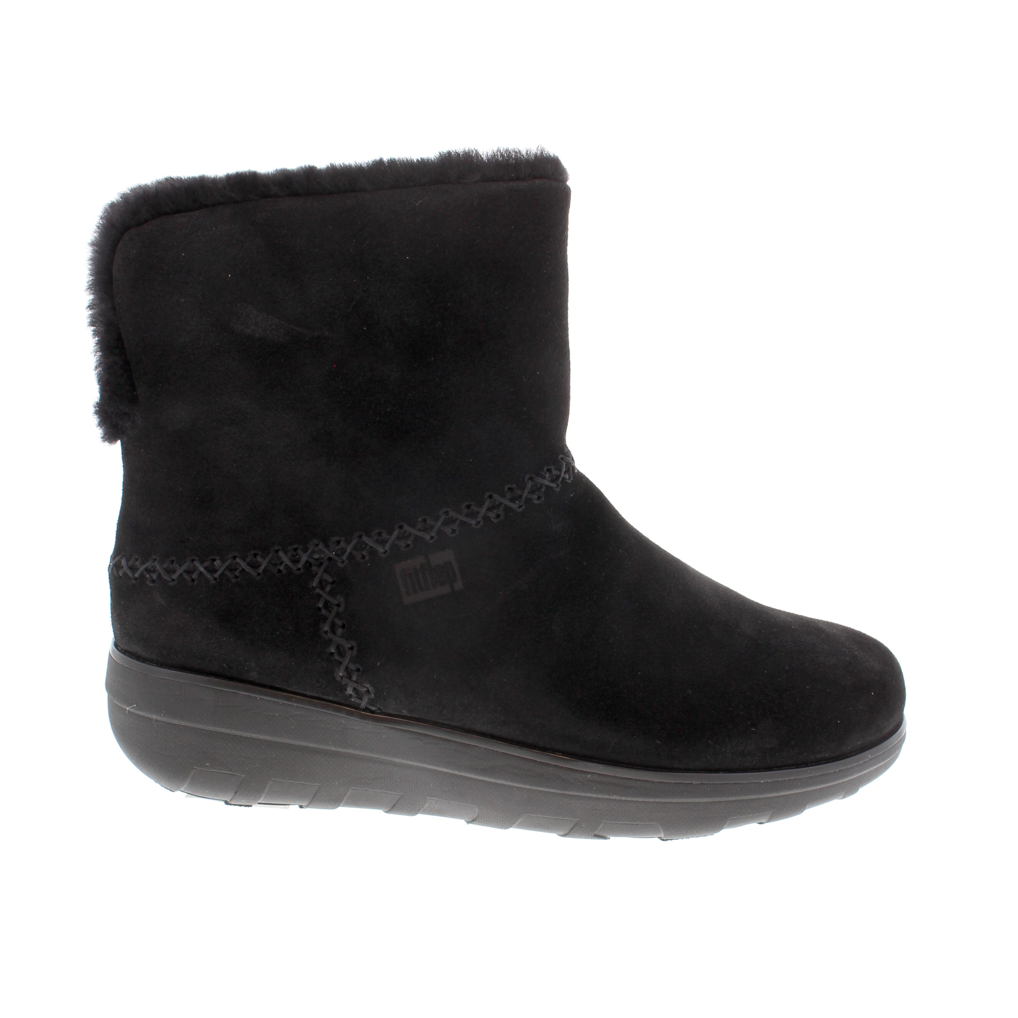 Fit Flop Mukluk Shorty Black Sole City Shoes
